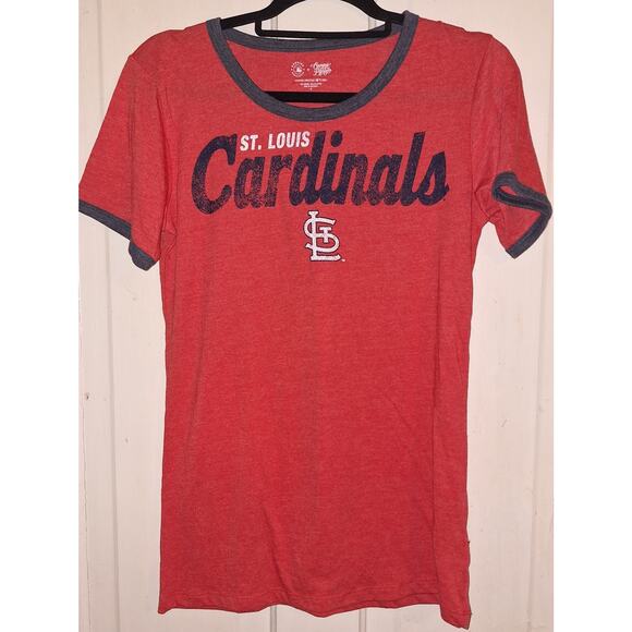 St. Louis Cardinals Baseball T-shirt Women Size Medium Baseball Game Sports Fan - Picture 1 of 3